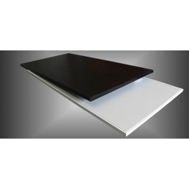Керамическая инфракрасная панель (белый/черный глянец) КНИП 250Вт -600х300.